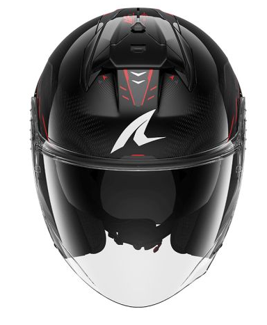 Каска за скутер SHARK SKWAL JET CUP SPEED-TECH BLACK/RED/WHITE