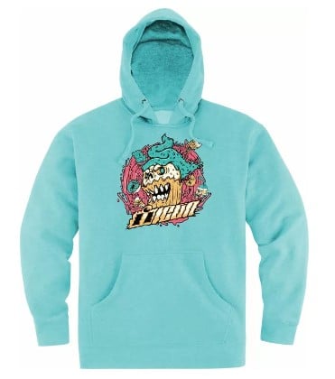 Мото суитшърт ICON HOODIE SNACK ATTACK MINT