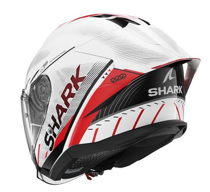 Каска за скутер SHARK SKWAL JET CUP SPEED-TECH WHITE/RED
