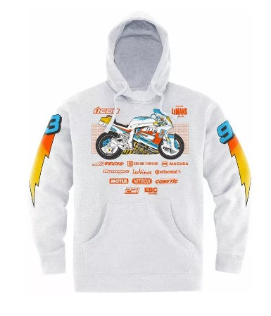 Мото суитшърт ICON HOODIE GIXXER JOHNNY WT