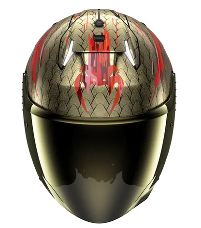 Каска за скутер SHARK SKWAL i3 JET VENUM