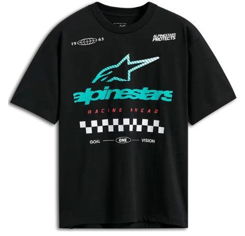 Тениска ALPINESTARS SS CSF OVERSIZED APLOMB BLACK