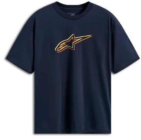 Тениска ALPINESTARS SS CSF OVERSIZED ALTER NAVY