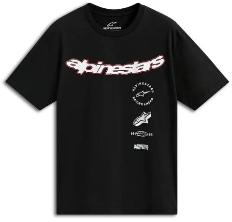 Тениска ALPINESTARS SS CSF ABUS BLACK