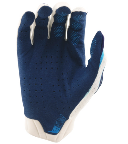 Мотокрос ръкавици TROY LEE DESIGNS Air - Torched White/Blue