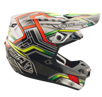 Mотокрос каска TROY LEE DESIGNS SE5 Composite Lowrider - Grey