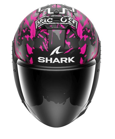 Каска за скутер SHARK SKWAL JET CUP REPLICA REDDING MAT BLACK/PINK