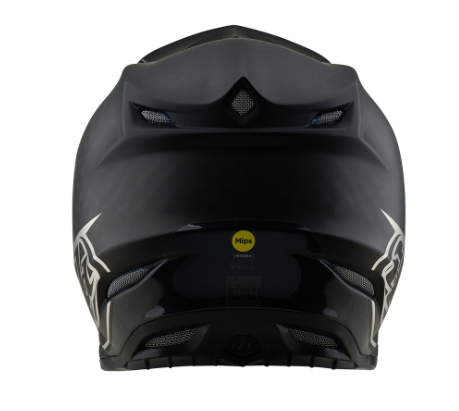 Mотокрос каска TROY LEE DESIGNS SE5 Carbon Mono - Black