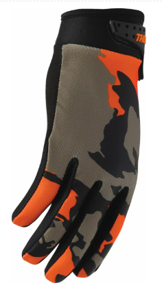 Mотокрос ръкавици THOR LAUNCHMODE HUNTER ORANGE/BLACK