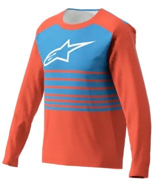 Вело джърси ALPINESTARS LS A-DURA ELITE 2.0 RED