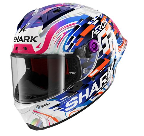 Каска SHARK AERON-GP REPLICA ZARCO GP DE FRANCE