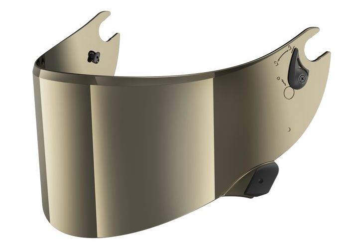Визьор SHARK AERON; AERON GP; RACE-R; SPEED-R - Златен/Огледален