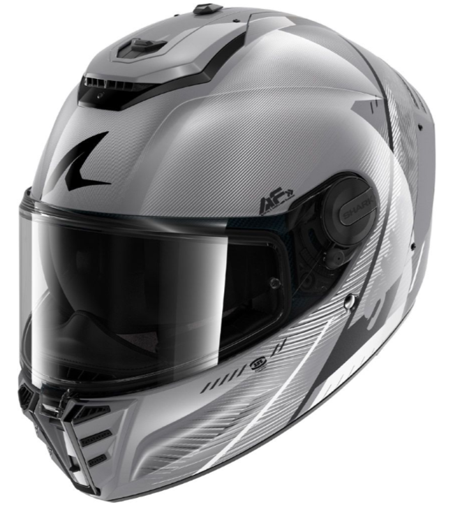 Каска SHARK SPARTAN RS SPEED-TECH GREY/WHITE