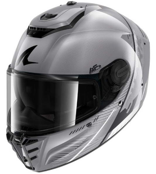 Каска SHARK SPARTAN RS SPEED-TECH GREY/WHITE