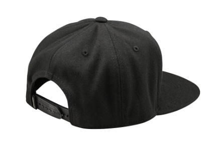 Шапка TROY LEE DESIGNS Flat Bill Snapback Factory - BLACK