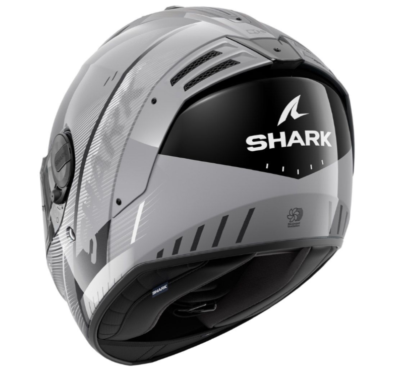 Каска SHARK SPARTAN RS SPEED-TECH GREY/WHITE
