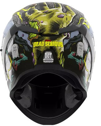 Каска ICON AIRFORM Dead Serious BK