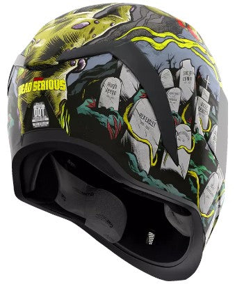Каска ICON AIRFORM Dead Serious BK