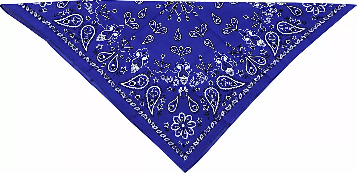 Кърпа за глава COTTON NVY PAISLY
