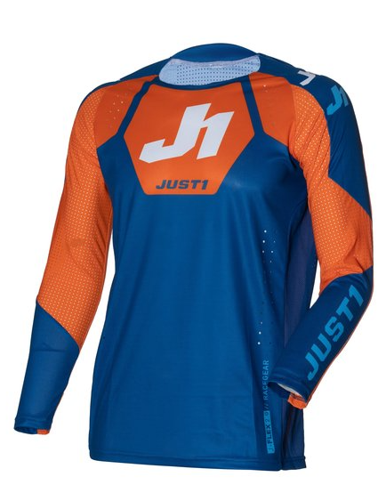 Мотокрос джърси Just1 J-Flex 2.0 District Blue/Orange
