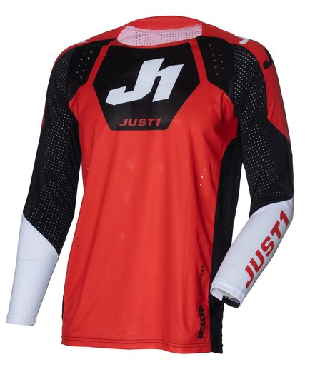 Мотокрос джърси Just1 J-Flex 2.0 District Red/Black/White
