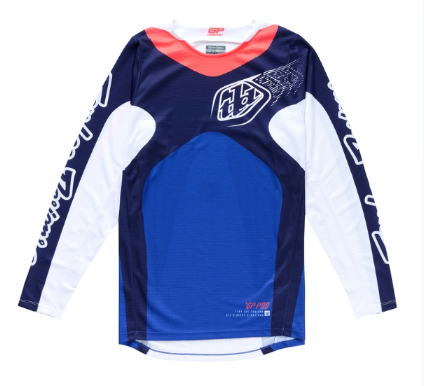 Мотокрос джърси TROY LEE DESIGNS GP Pro Frames Jersey - Navy/White
