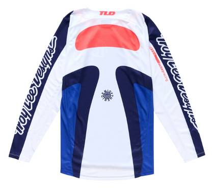 Мотокрос джърси TROY LEE DESIGNS GP Pro Frames Jersey - Navy/White