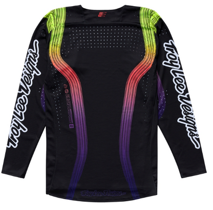 Детско мотокрос джърси TROY LEE DESIGNS SE PRO Stripes Jersey - Black/Multi