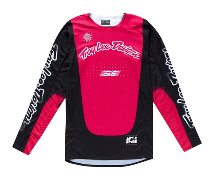 Mотокрос джърси TROY LEE DESIGNS SE PRO Roam Jersey - Black