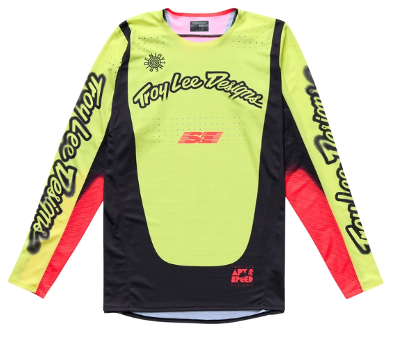 Mотокрос джърси TROY LEE DESIGNS SE PRO Roam Jersey - Black
