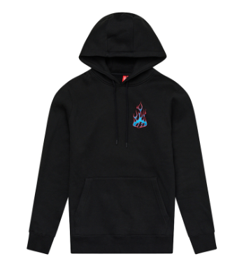 Детски суитшърт TROY LEE DESIGNS Torched - Black
