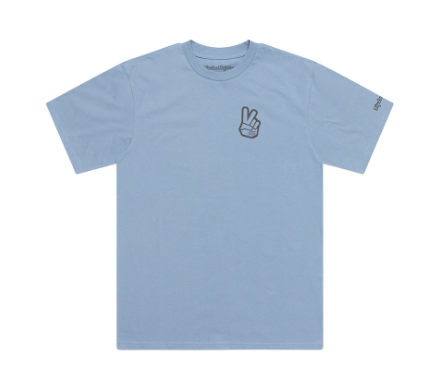 Тениска TROY LEE DESIGNS Peace Out - Smoke Blue