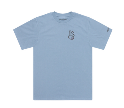 Тениска TROY LEE DESIGNS Peace Out - Smoke Blue