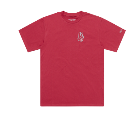 Тениска TROY LEE DESIGNS Peace Out - Fuchsia