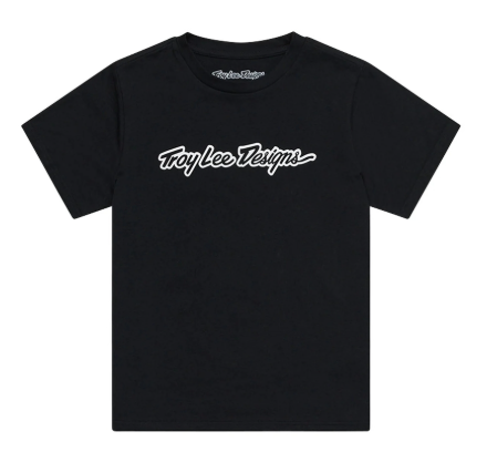 Тениска TROY LEE DESIGNS Signature - Black