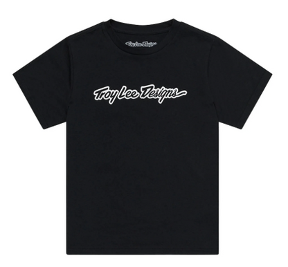 Тениска TROY LEE DESIGNS Signature - Black