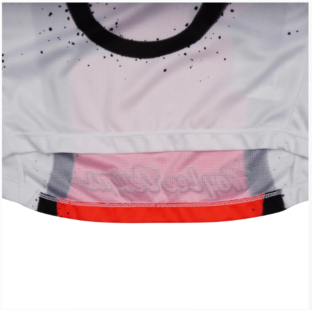Детско мотокрос джърси TROY LEE DESIGNS GP Pro Membrane Youth Jersey - White/Infra Red