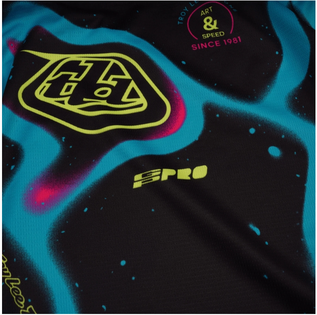 Детско мотокрос джърси TROY LEE DESIGNS GP Pro Membrane Youth Jersey - Black/Yellow