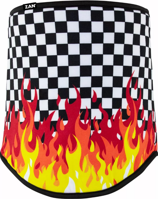 Мултифункционална кърпа SPORTFLEX CHKRD FLAMES