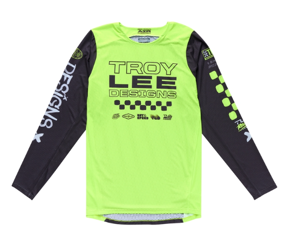 Детско мотокрос джърси TROY LEE DESIGNS GP Pro Standard Jersey - Glo Yellow/Black