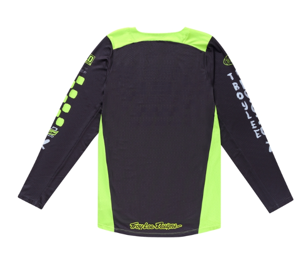 Детско мотокрос джърси TROY LEE DESIGNS GP Pro Standard Jersey - Glo Yellow/Black