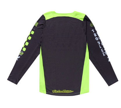Детско мотокрос джърси TROY LEE DESIGNS GP Pro Standard Jersey - Glo Yellow/Black