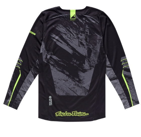 Mотокрос джърси TROY LEE DESIGNS Scout GP Pro Slab Jersey - Black