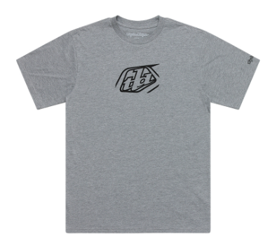 Тениска TROY LEE DESIGNS Badge - Gray Heater