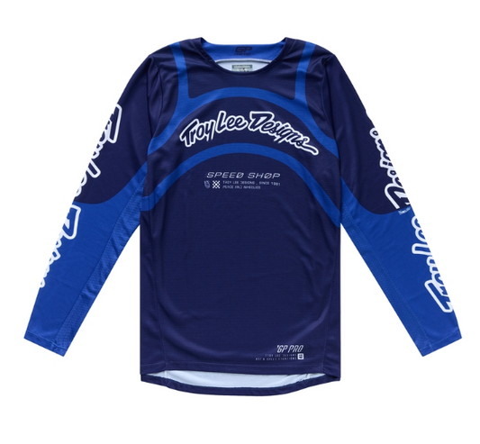 Мотокрос джърси TROY LEE DESIGNS GP Pro Swerve Jersey - Navy/Blue