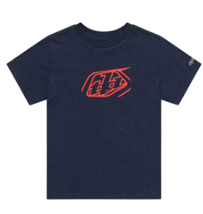 Детска тениска TROY LEE DESIGNS Badge - Navy Heater