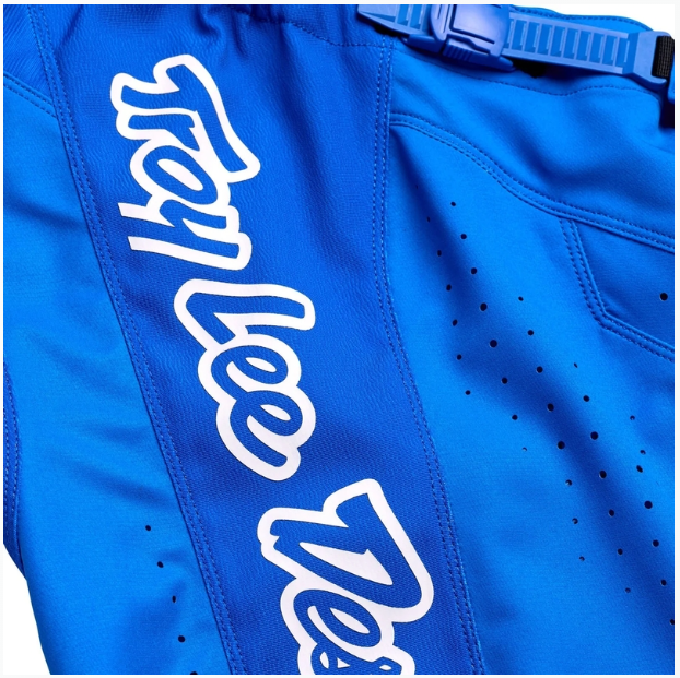 Мотокрос брич TROY LEE DESIGNS SE Pro Solo Pants - Solo Bright Blue