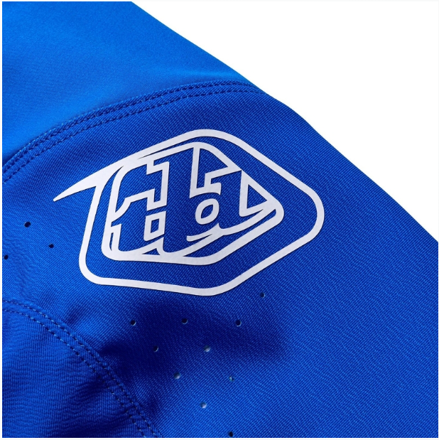 Мотокрос брич TROY LEE DESIGNS SE Pro Solo Pants - Solo Bright Blue