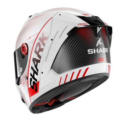 Каска SHARK AERON SPEED-TECH RED/WHITE