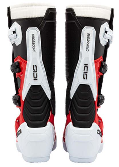 Мотокрос ботуши SIDI CROSSCORE Red Black White